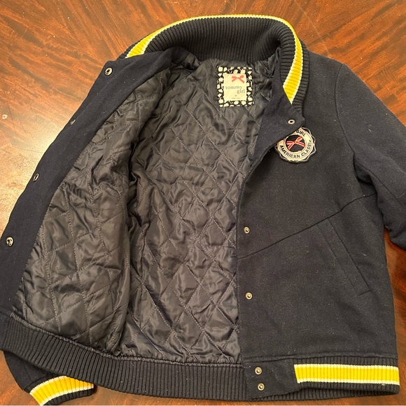 Girls Tommy Hilfiger Varsity Jacket - Picture 2 of 5